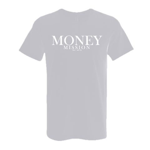 Gray MM Signature Tee