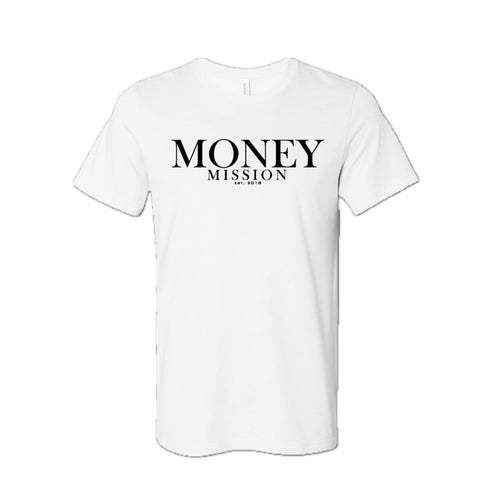 White MM Signature Tee