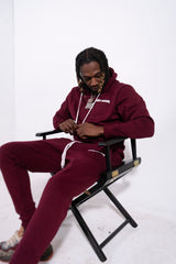 Burgundy MM Sweatsuit