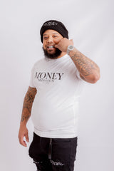 White MM Signature Tee